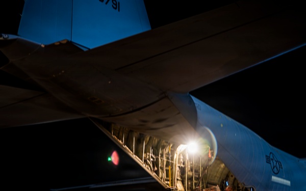 C-130H sustains air mobility operations in the CENTCOM AOR