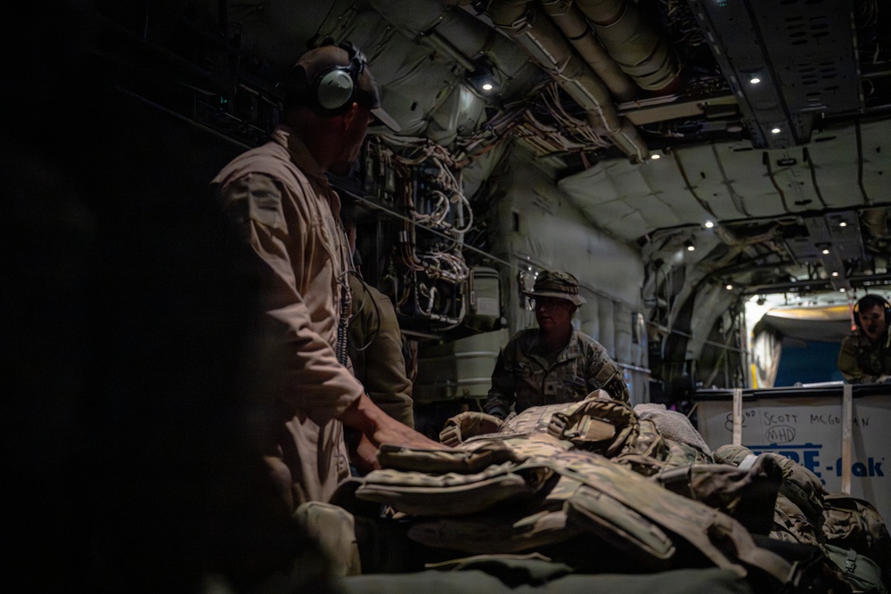 C-130H sustains air mobility operations in the CENTCOM AOR