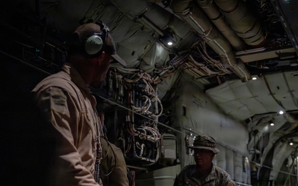 C-130H sustains air mobility operations in the CENTCOM AOR