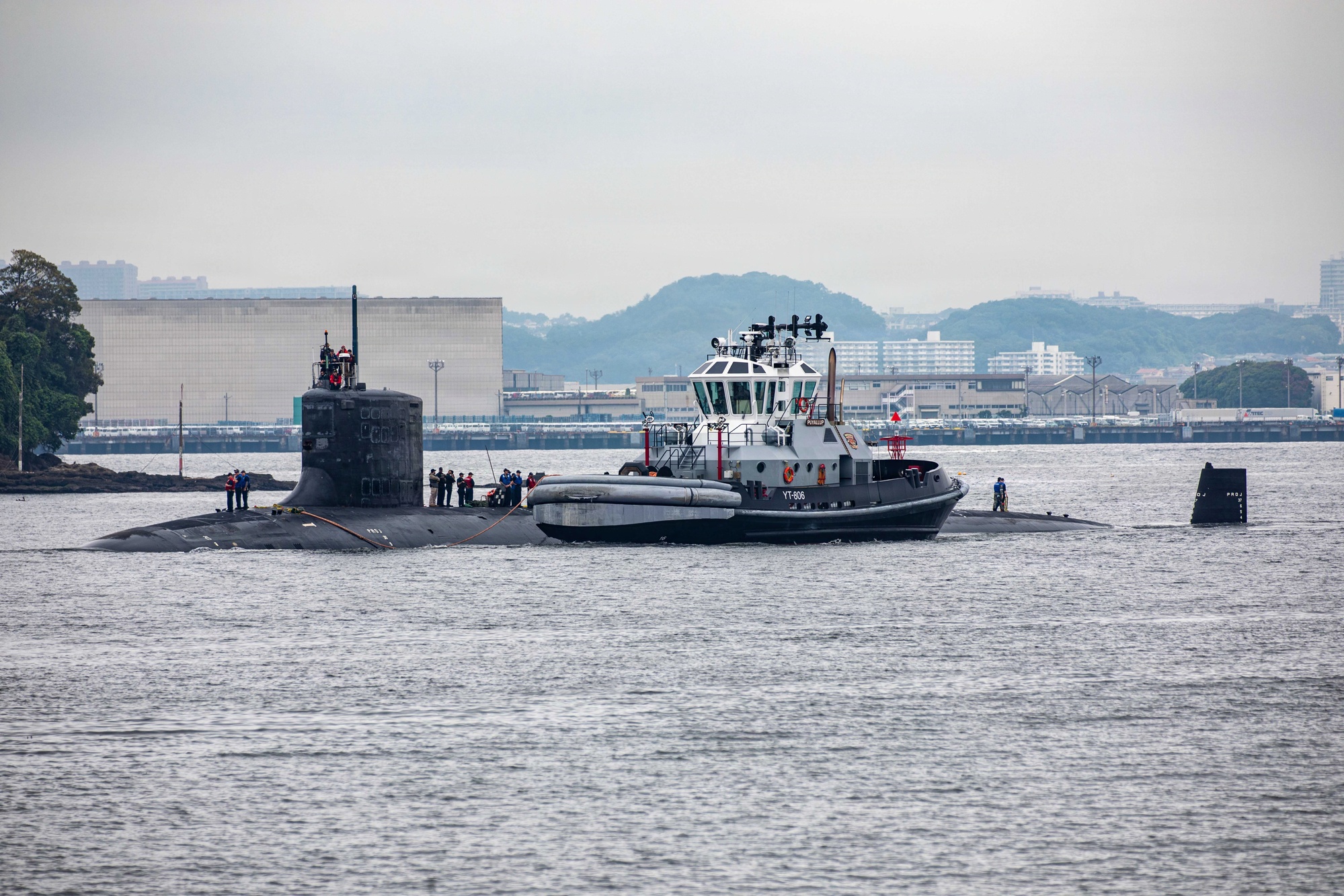 USS Montana SSN 794 チャレンジ 激レア DVIDS - Images - USS Montana (SSN 794) pulls into CFAY [Image 2 of 5]
