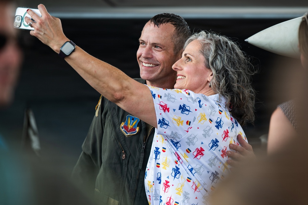 Col. Kevin Hicok Fini Flight