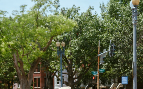 JTF-DC Logan Circle Patrolled by Arkansas Guardsmen