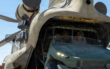 U.S. Army Soldiers with JTF-SB Preform Air Assault Training