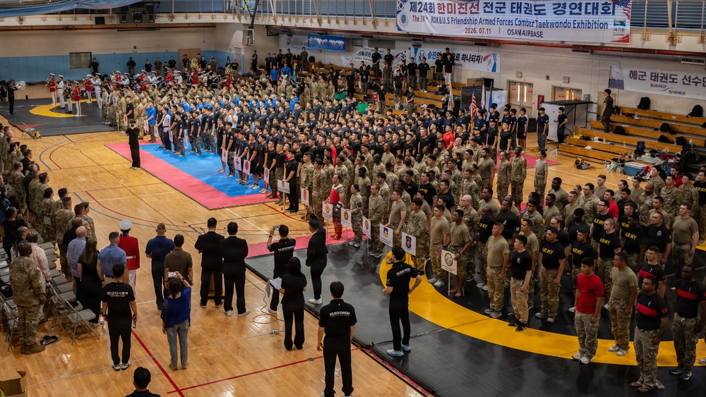 24th Annual ROK-U.S. Friendship Armed Forces Combat Taekwondo Exhibition