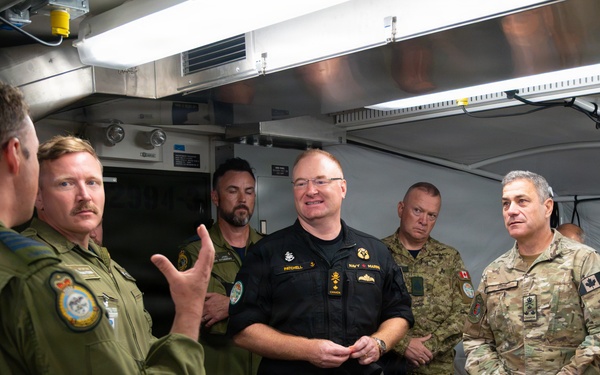 Canadian Joint Operations Command team vists the Royal Canadian Air Force Air detachment at RIMPAC 2026
