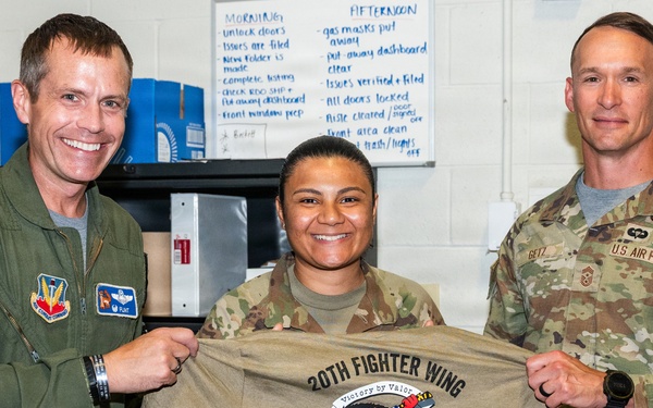 Weasel of the Week: Senior Airman Xciania Flores, 20th Logistics Readiness Squadron