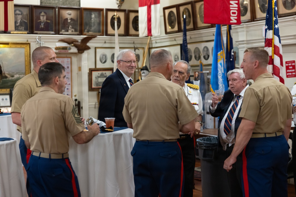 Ancient and Honorable Artillery Company Tour with U.S. Service Members