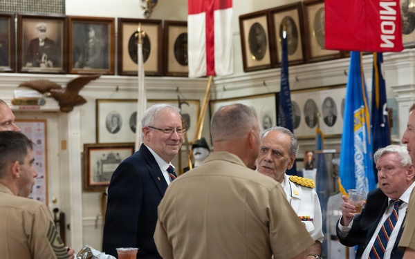 Ancient and Honorable Artillery Company Tour with U.S. Service Members