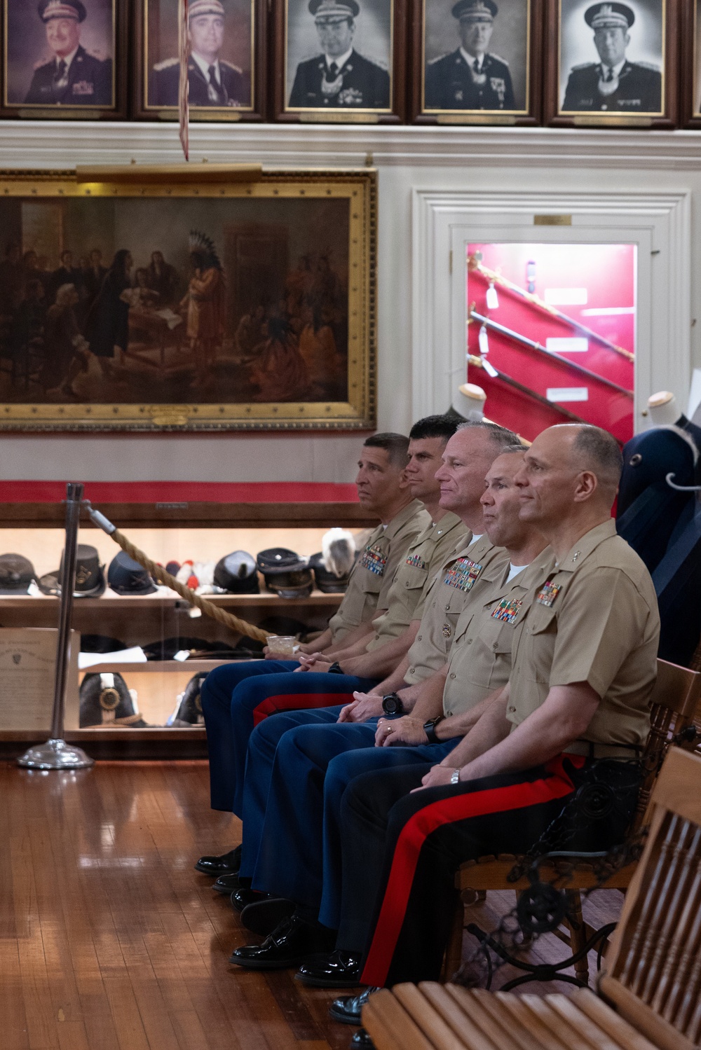 Ancient and Honorable Artillery Company Tour with U.S. Service Members