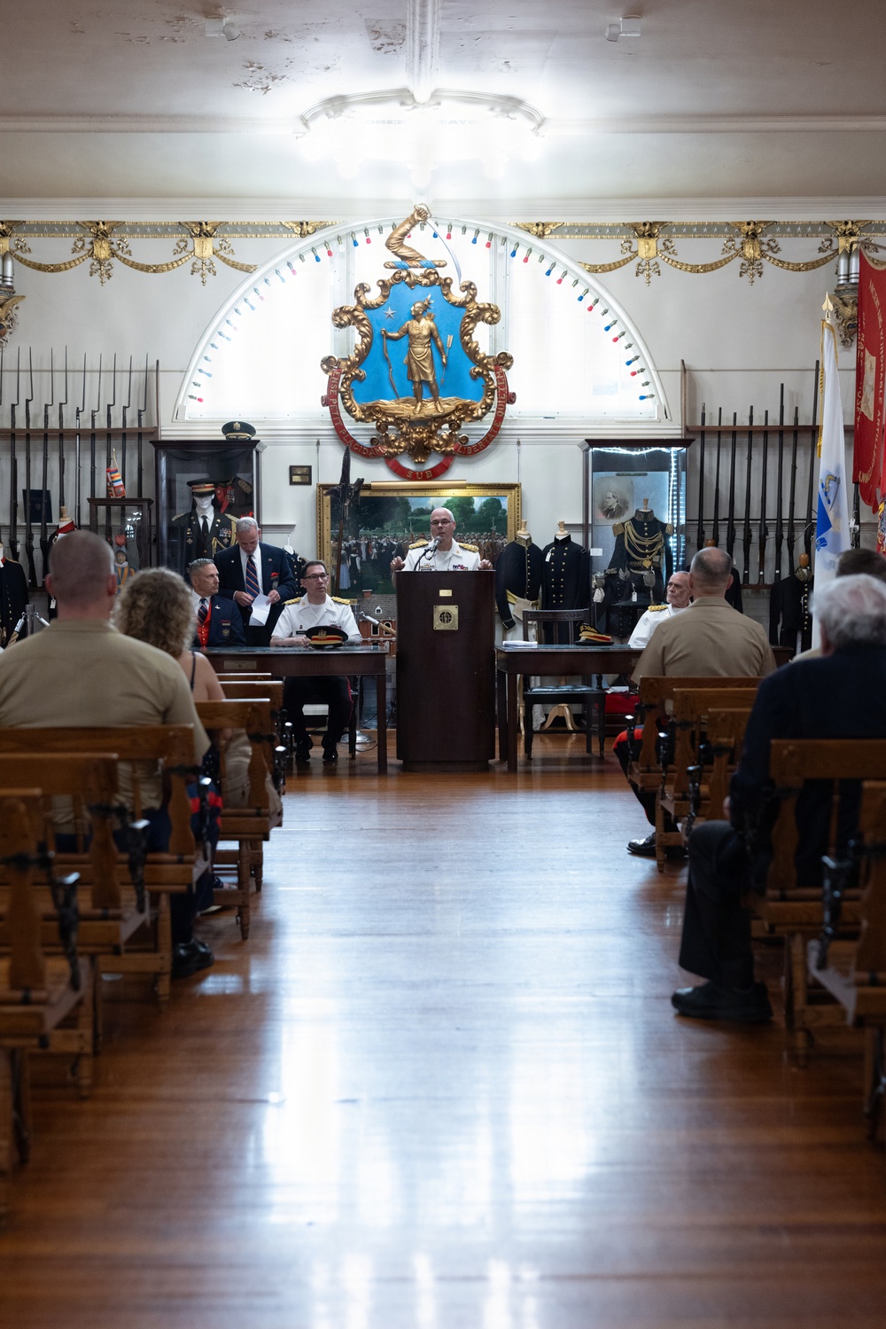 Ancient and Honorable Artillery Company Tour with U.S. Service Members