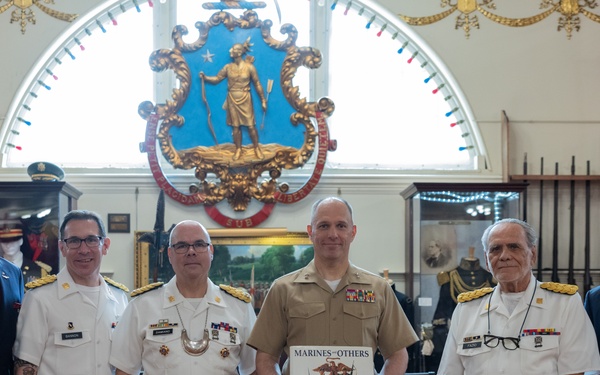 Ancient and Honorable Artillery Company Tour with U.S. Service Members