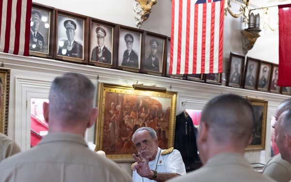 Ancient and Honorable Artillery Company Tour with U.S. Service Members