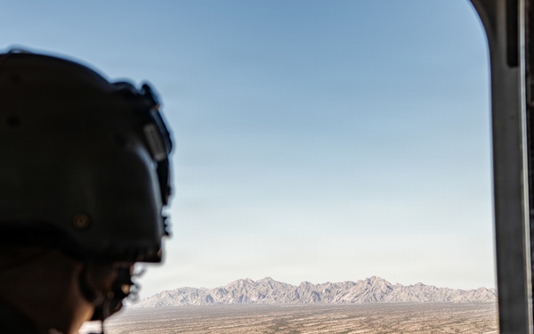 JTF-SB Soldiers Fly into ISV Air Assault Insertion Training