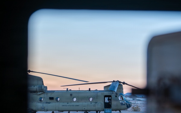 JTF-SB Soldiers Fly into Air Assault Exfiltration Training