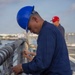 USS Cooperstown Conducts a Flip-Ship for Preventative Maintenance at Corpus Christi, Texas.