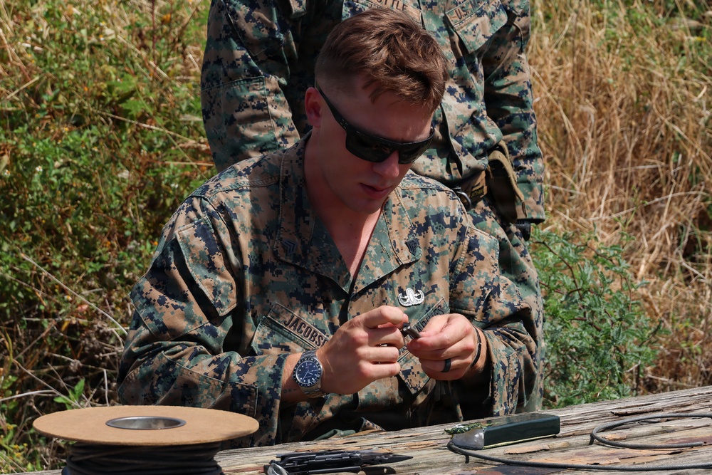 MWSS-174 EOD holds explosive effects range