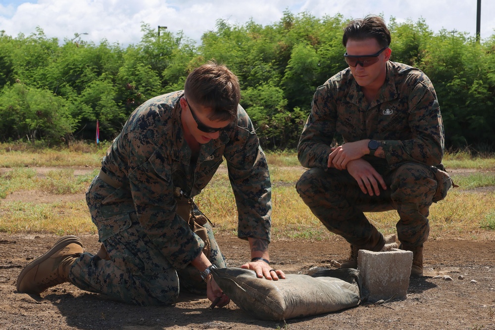 MWSS-174 EOD holds explosive effects range