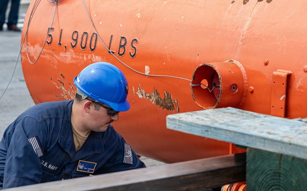 John F. Kennedy Conducts Deadload Testing