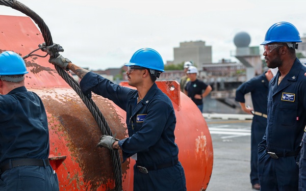 John F. Kennedy Conducts Deadload Testing