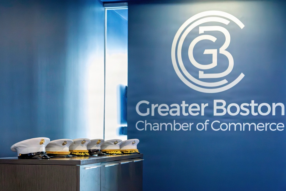 Coast Guard, Marine Corps and Boston Business Leaders Hold Roundtable
