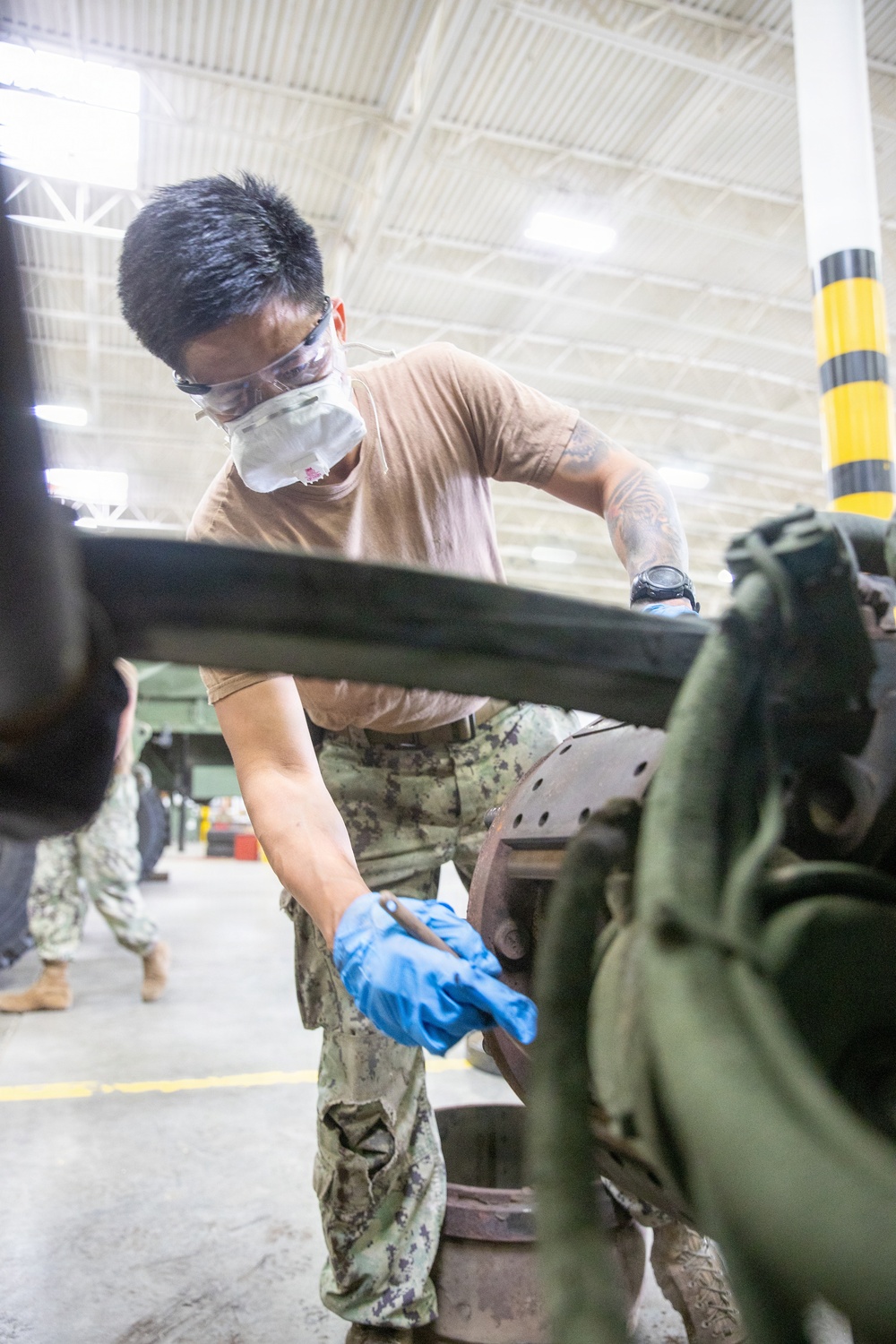 NMCB 4 Seabees Maintain CESE