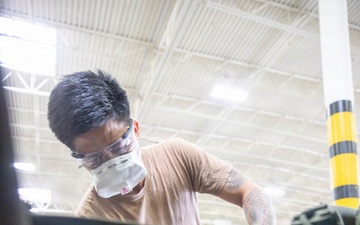 NMCB 4 Seabees Maintain CESE