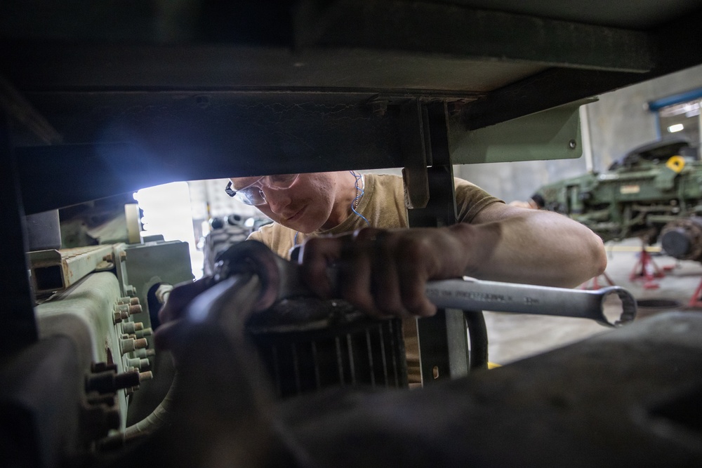 NMCB 4 Seabees Maintain CESE