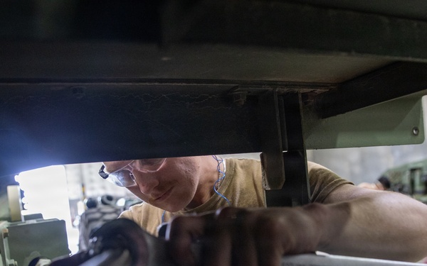 NMCB 4 Seabees Maintain CESE