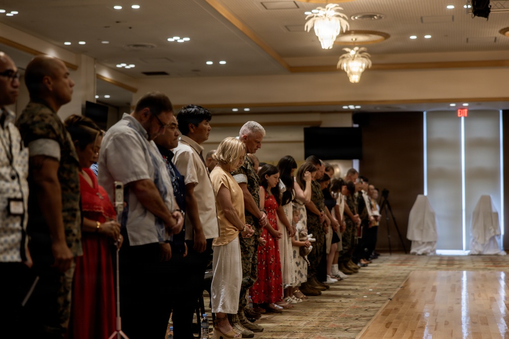 III Marine Expeditionary Force Information Group holds change of command ceremony