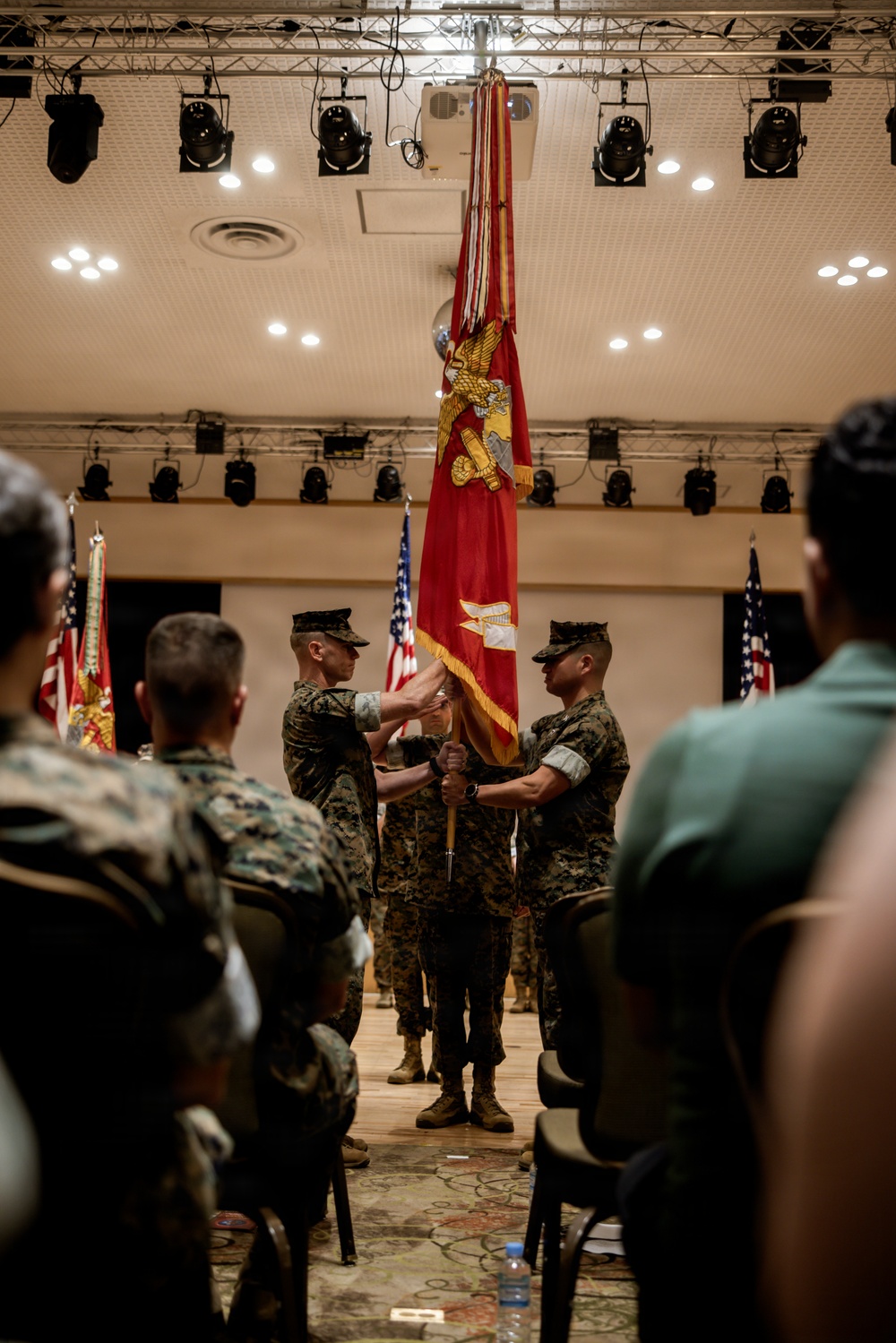 III Marine Expeditionary Force Information Group holds change of command ceremony