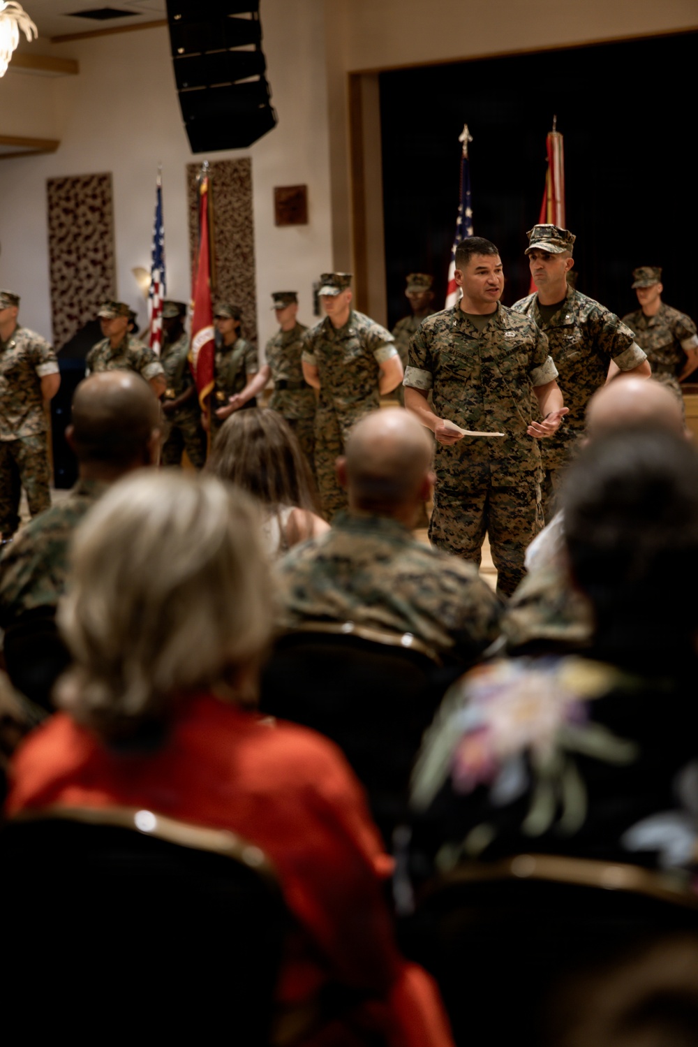 III Marine Expeditionary Force Information Group holds change of command ceremony