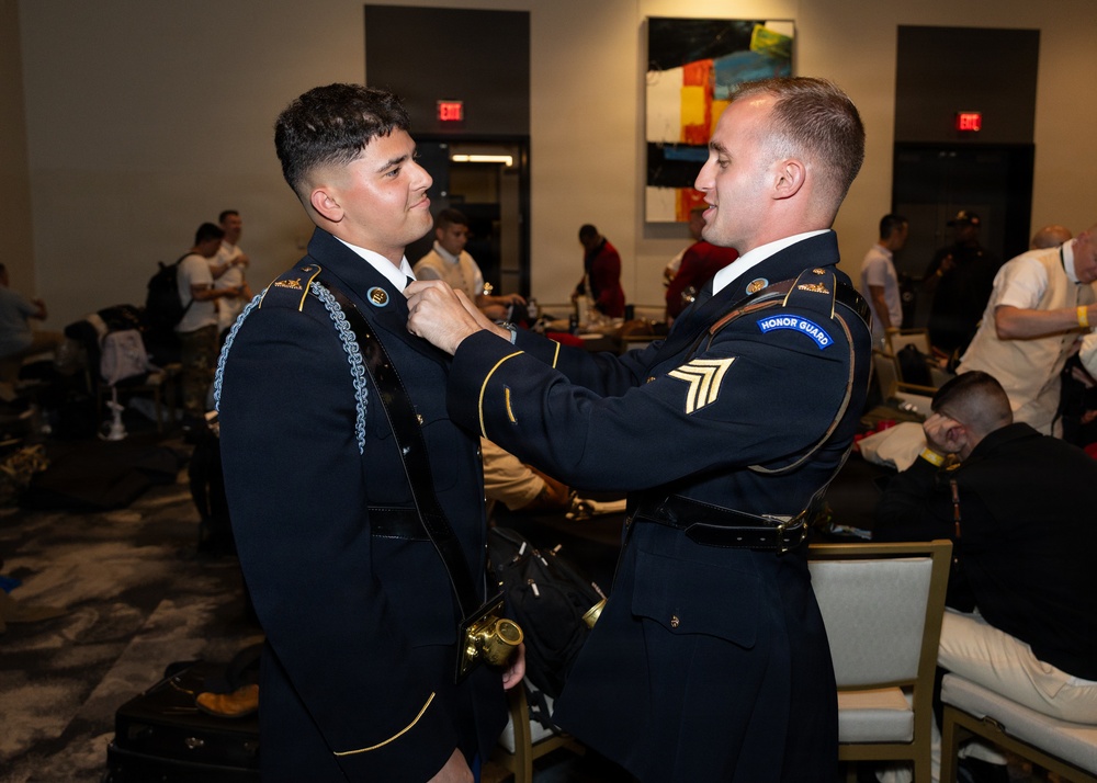 Service members support the 2026 Major League Baseball All-Star Game