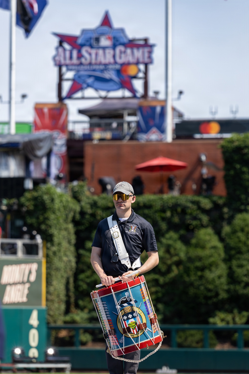 Service members support the 2026 Major League Baseball All-Star Game