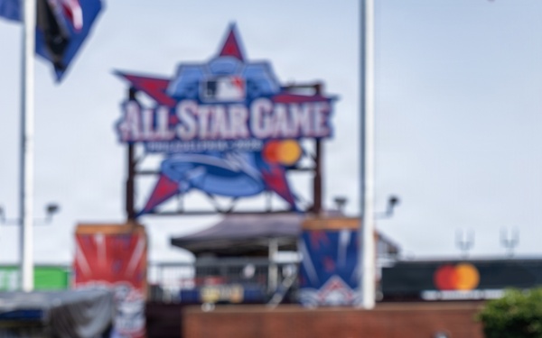 Service members support the 2026 Major League Baseball All-Star Game