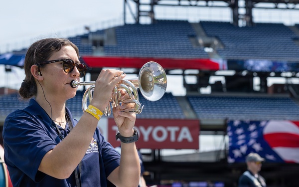 Service members support the 2026 Major League Baseball All-Star Game