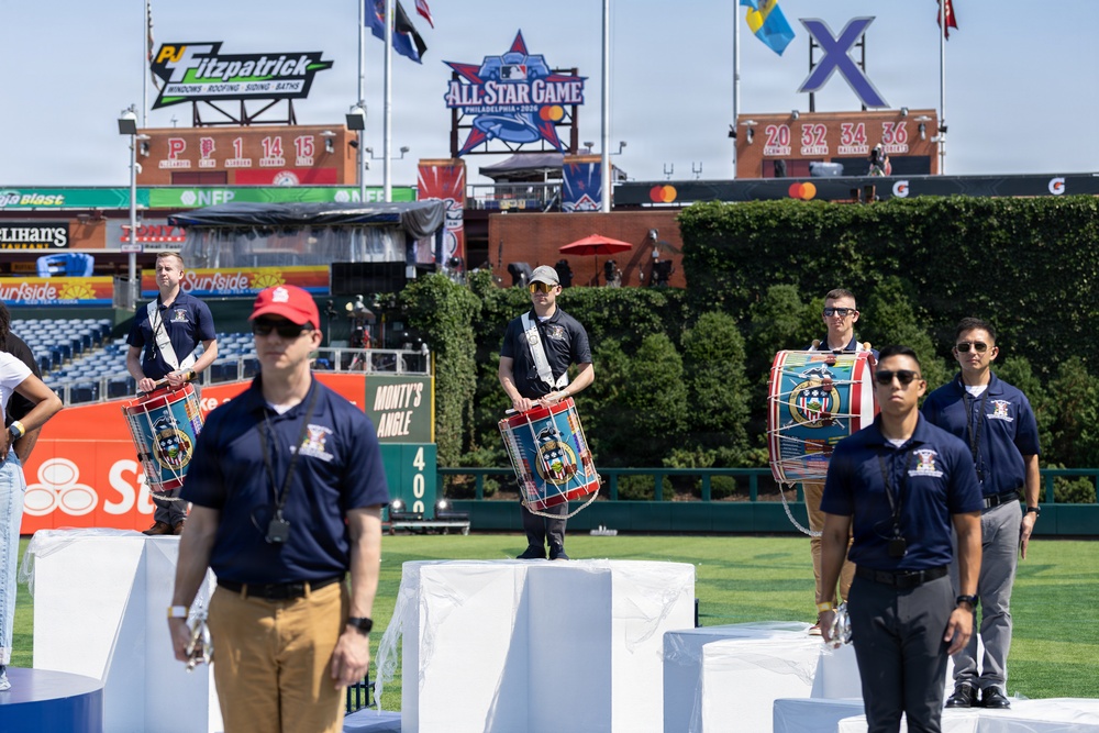 Service members support the 2026 Major League Baseball All-Star Game