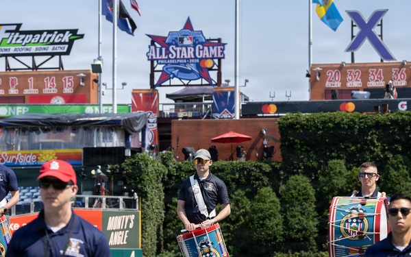Service members support the 2026 Major League Baseball All-Star Game