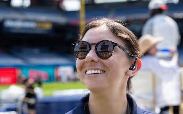 Service members support the 2026 Major League Baseball All-Star Game