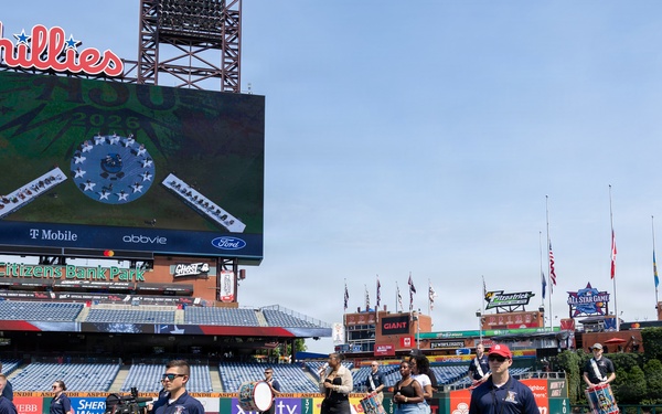 Service members support the 2026 Major League Baseball All-Star Game