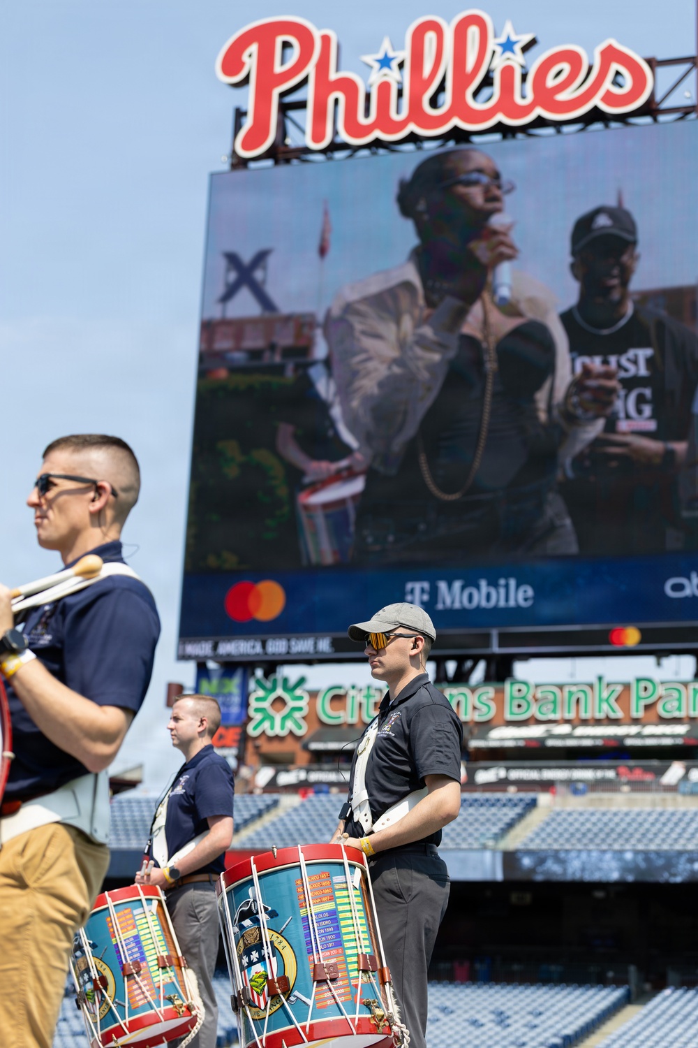 Service members support the 2026 Major League Baseball All-Star Game