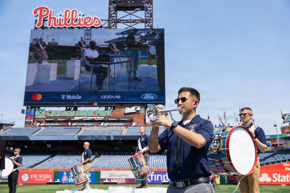 Service members support the 2026 Major League Baseball All-Star Game
