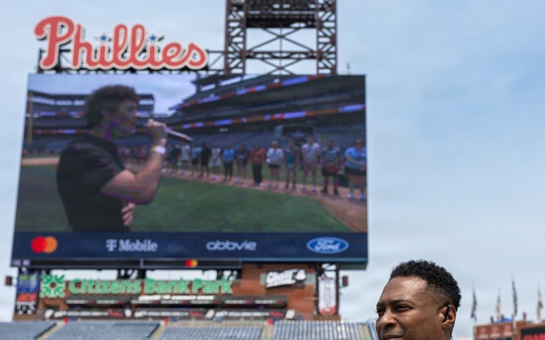 Service members support the 2026 Major League Baseball All-Star Game
