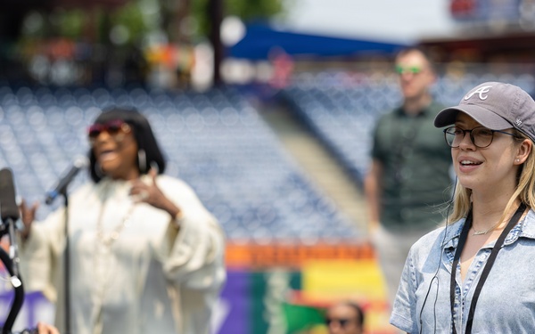 Service members support the 2026 Major League Baseball All-Star Game