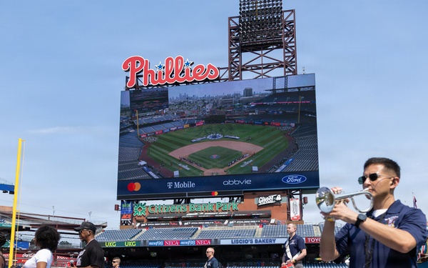 Service members support the 2026 Major League Baseball All-Star Game
