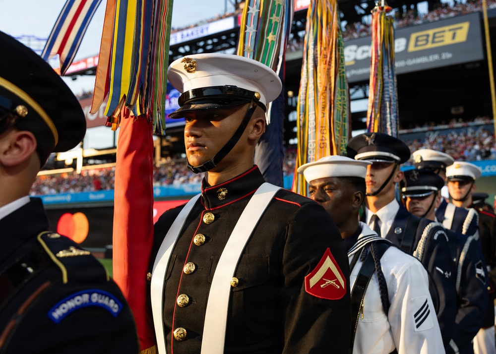 Service members support the 2026 Major League Baseball All-Star Game