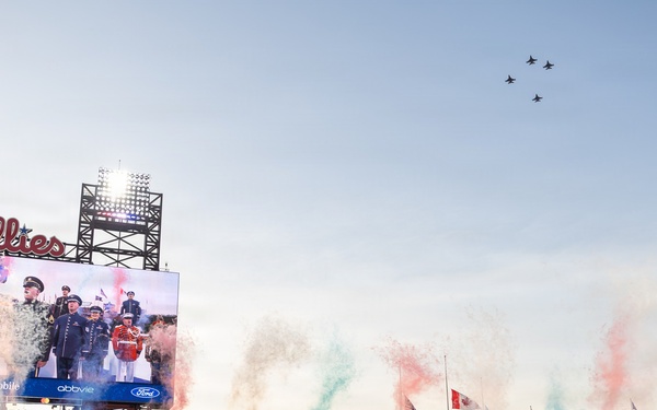 Service members support the 2026 Major League Baseball All-Star Game