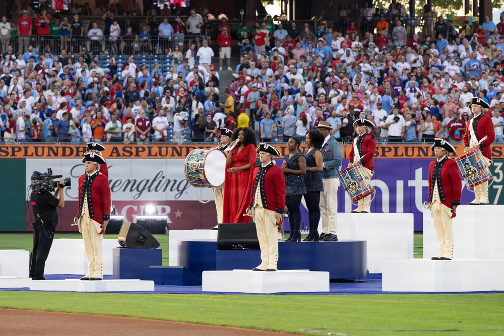 Service members support the 2026 Major League Baseball All-Star Game