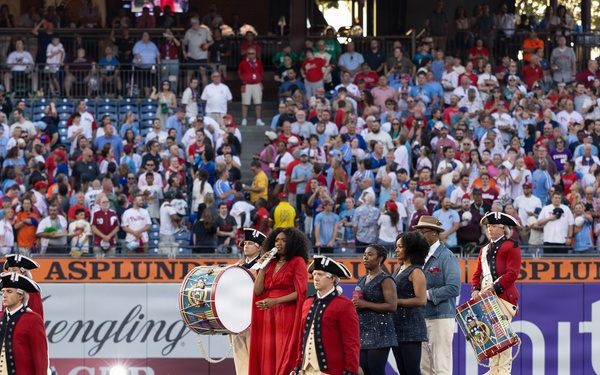 Service members support the 2026 Major League Baseball All-Star Game