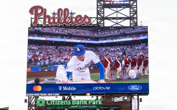 Service members support the 2026 Major League Baseball All-Star Game