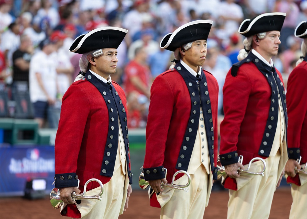 Service members support the 2026 Major League Baseball All-Star Game